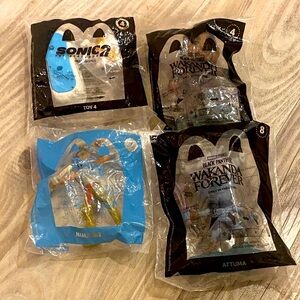 **SET OF x4** (PERFECT) MCDONALDS TOYS